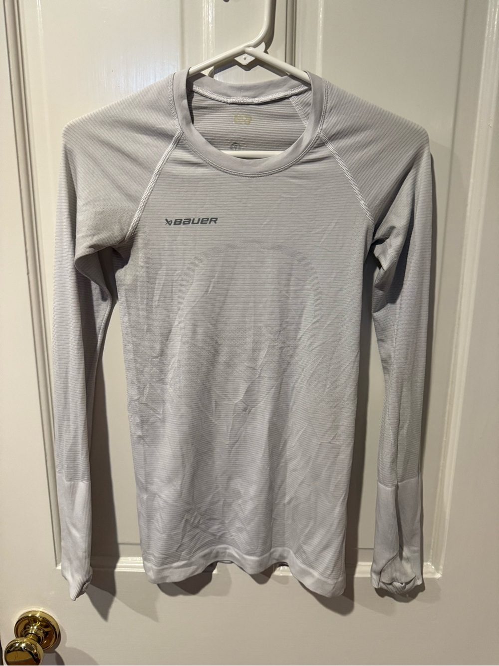 lululemon athletica x Bauer White Long-Sleeve Swiftly Tee